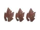 Набор Pleco Ceramics листья (3 шт)